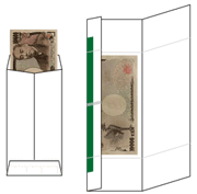 不祝儀袋（お札の包み方）